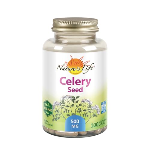 Suplemento de semilla de apio 500 mg