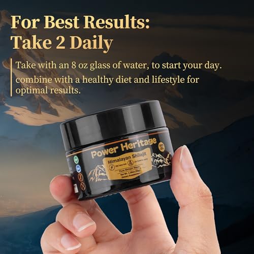 Suplemento de Shilajit con minerales traza