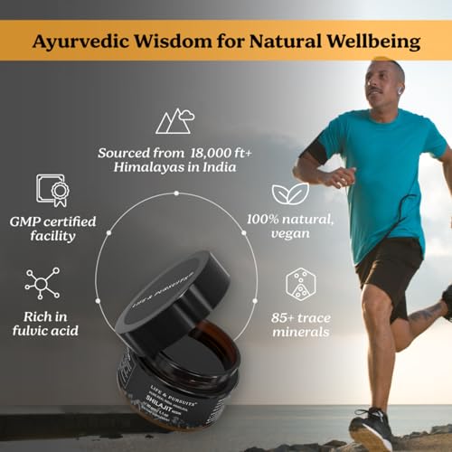 Suplemento de Shilajit con minerales