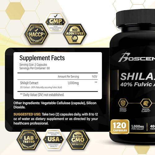 suplemento de shilajit con minerales
