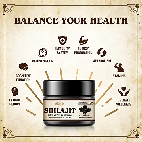 Suplemento de Shilajit para vitalidad diaria