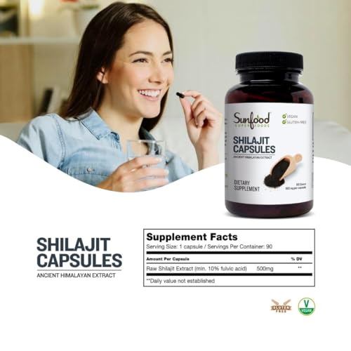 Suplemento de Shilajit rico en minerales