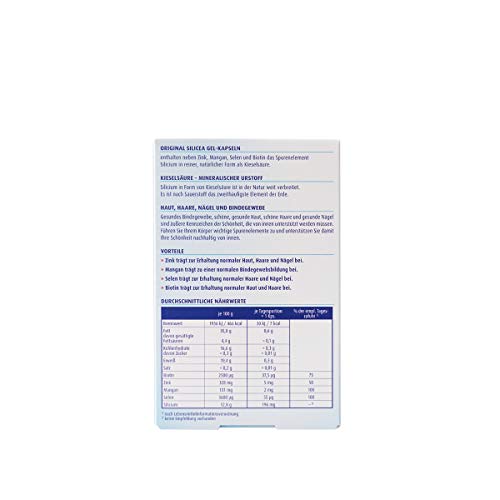 suplemento de silicea para piel