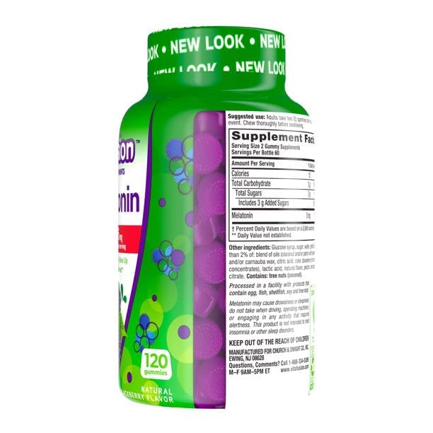 suplemento de sueño Vitafusion 5mg