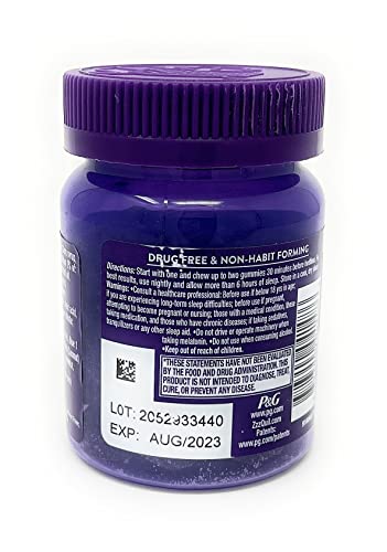 suplemento de sueño ZzzQuil sabor natural
