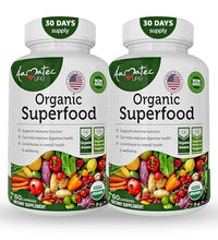 suplemento de superalimentos orgánicos