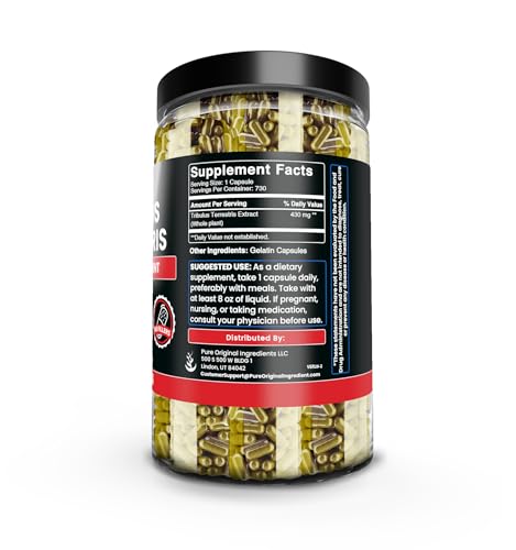 Suplemento de Tribulus para bienestar masculino