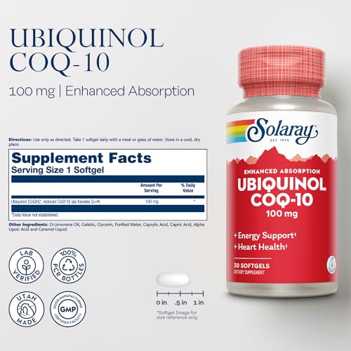 Suplemento de Ubiquinol 100mg
