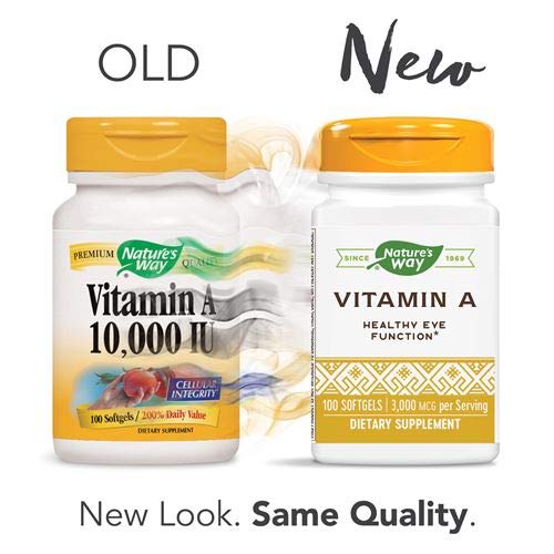 Suplemento de vitamina A alta potencia