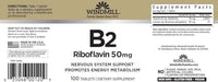 suplemento de vitamina B-2 Windmill para bienestar