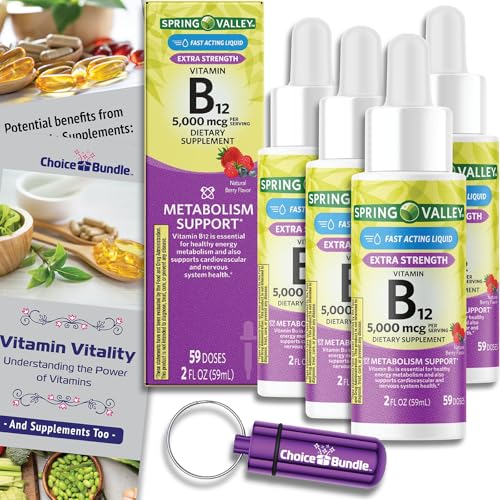 suplemento de vitamina B12 líquida