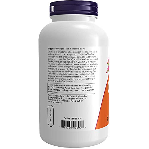 Suplemento de Vitamina C antioxidante