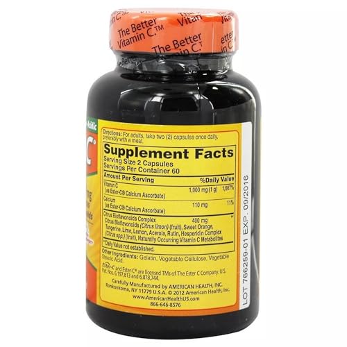 Suplemento de vitamina C con bioflavonoides