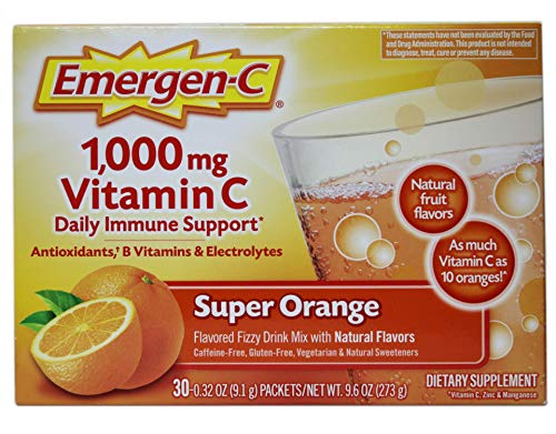 suplemento de vitamina C en polvo