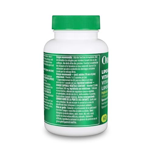 Suplemento de vitamina C para la salud general