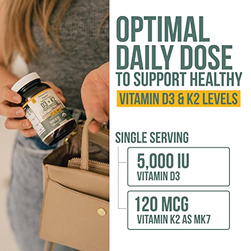 Suplemento de Vitamina D3 5000 IU