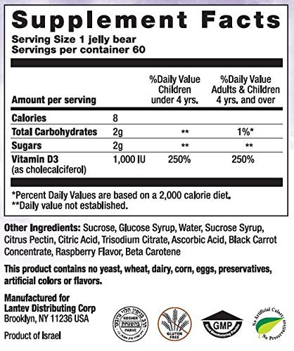 suplemento de vitamina D3 delicioso