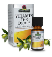 Suplemento de vitamina D3 líquida