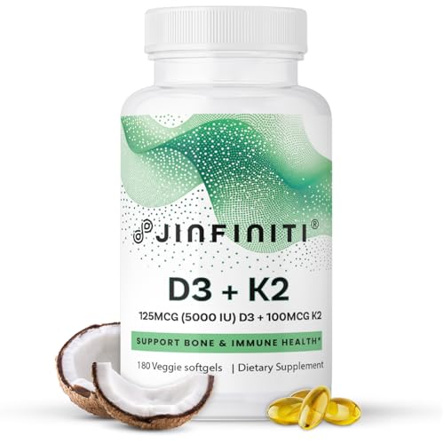 Suplemento de vitamina D3 y K2