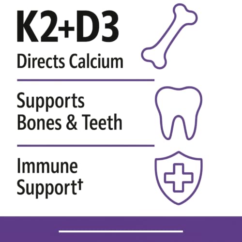 suplemento de vitamina D3 y K2