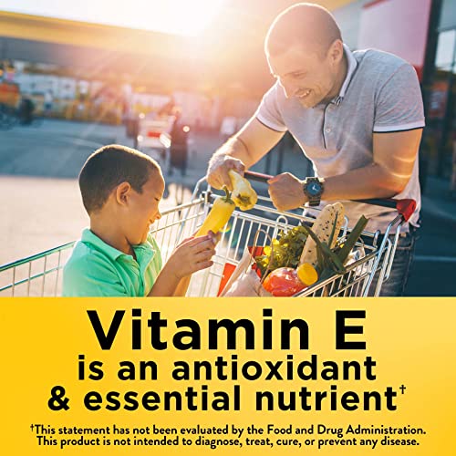 Suplemento de vitamina E en gelatinas