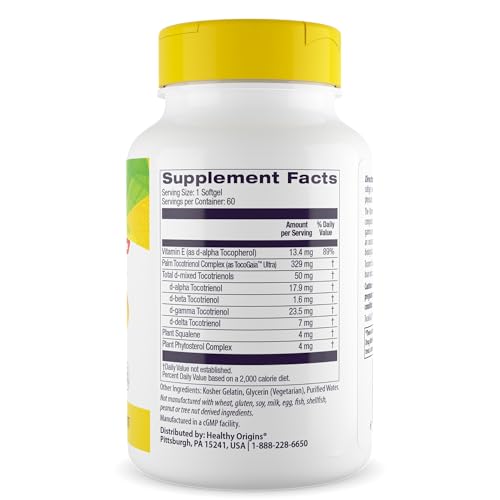 Suplemento de vitamina E natural