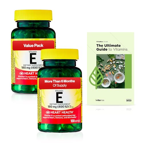 Suplemento de vitamina E para el corazón