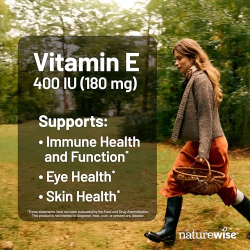Suplemento de vitamina E sin gluten