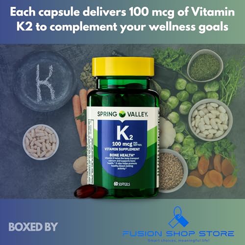 Suplemento de Vitamina K2 100mcg