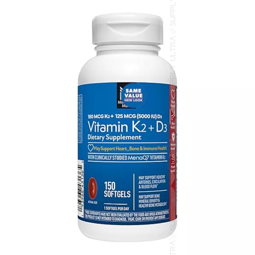 Suplemento de Vitamina K2 y D3