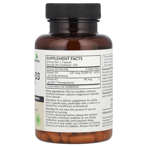 suplemento de vitamina K2 y D3
