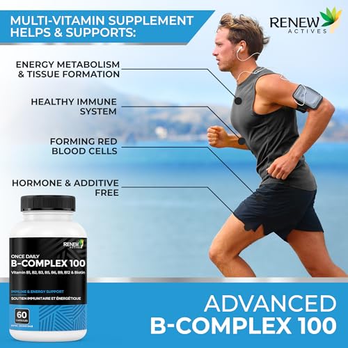 Suplemento de vitaminas B para salud integral