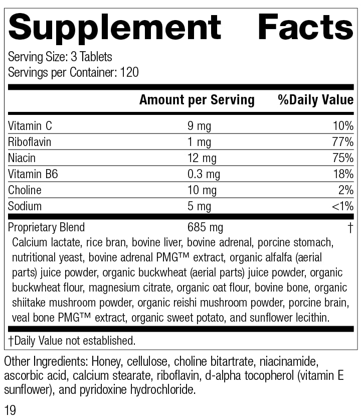 Suplemento de vitaminas para energía diaria
