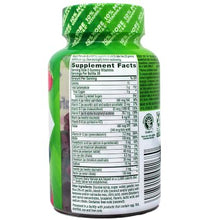 suplemento de vitaminas sabor berry