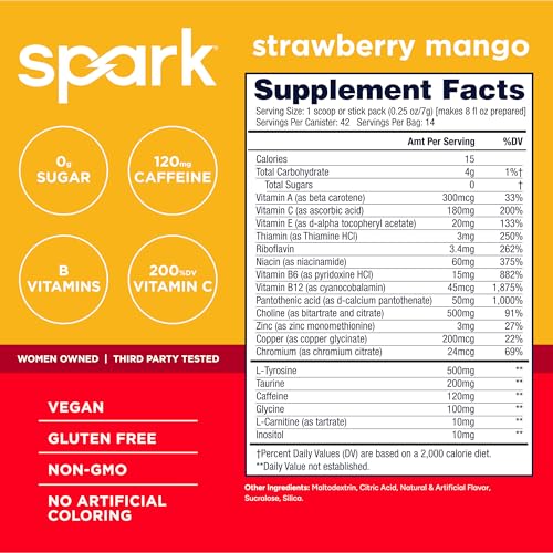 Suplemento de vitaminas y aminoácidos para energía