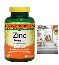 suplemento de zinc 50 mg