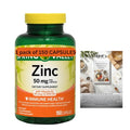 suplemento de zinc 50 mg