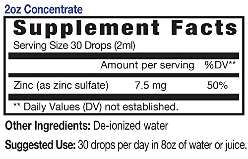 suplemento de zinc inmunológico