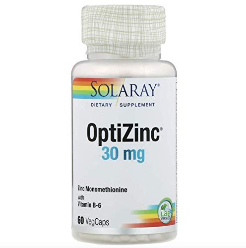 Suplemento de zinc natural Solaray