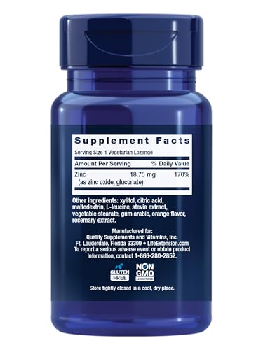 suplemento de zinc sabor cítrico-naranja