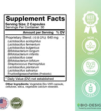 Suplemento diario de probióticos Bio-Design