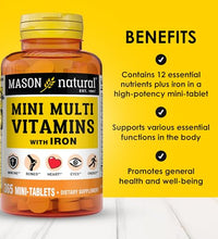 Suplemento diario MASON NATURAL con hierro