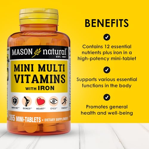 Suplemento diario MASON NATURAL con hierro