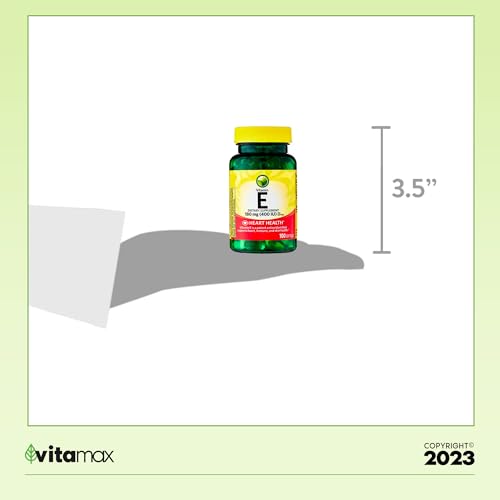 Suplemento dietético de vitamina E en paquete