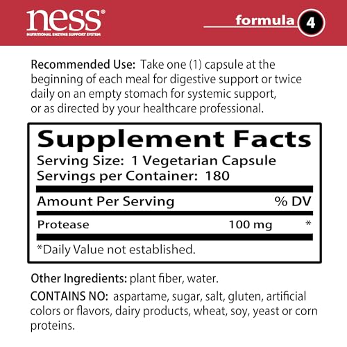 Suplemento digestivo de enzimas vegetarianas