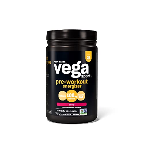 suplemento energético vegano sabor berry