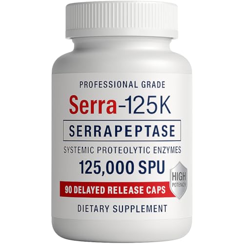 Suplemento enzimático Serra-125K potente