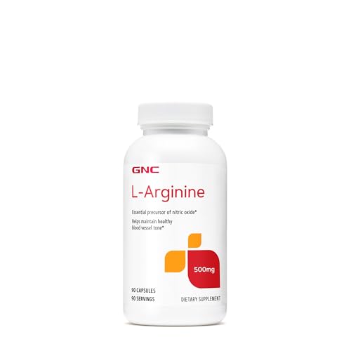 suplemento GNC L Arginina 500mg beneficios para la salud