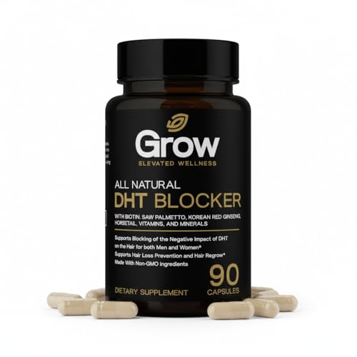 suplemento Grow para crecimiento capilar