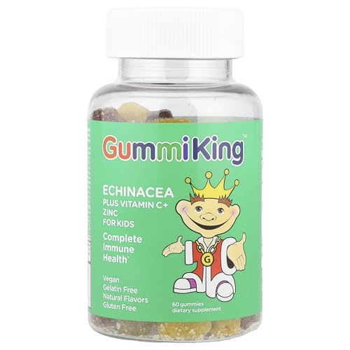 Suplemento Gummi King Echinacea sabor fresa